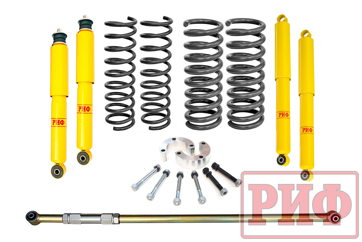 Лифт-комплект РИФ R-AIR ВАЗ Нива 2121, 21213 лифт 50 мм +0-50 кг