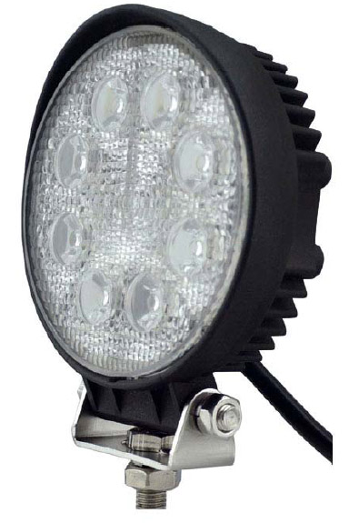 Светодиодная фара рабочего света РИФ 116 мм 24W LED