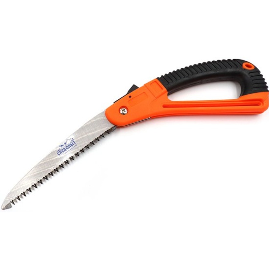 Пила туристическая "СЛЕДОПЫТ-ВИКИНГ", складная, лезвие 20 см, в чехле