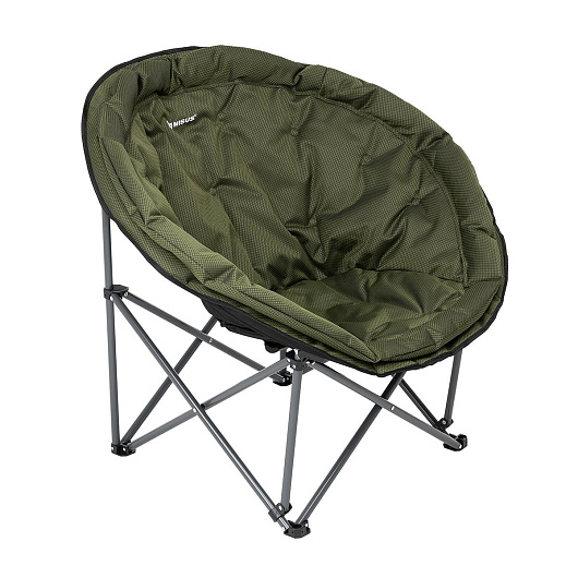 Кресло складное Helios круглое, до 150 кг, зеленое