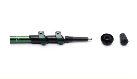 Палки треккинговые Naturehike ST01, 62-135 см, алюминиевые, зеленые, 2шт.