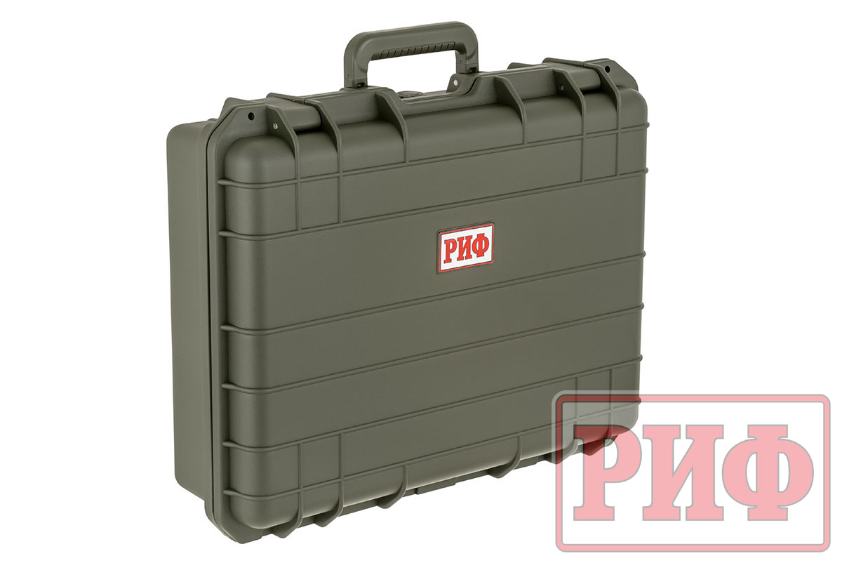 Кейс защитный ударопрочный РИФ 512х410х150 мм IP67, цвет Хаки
