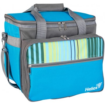 Набор для пикника на 4 персоны HELIOS серо-голубой