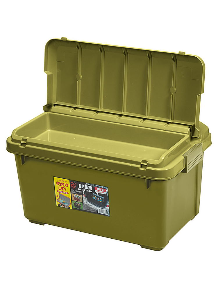 Ящик экспедиционный IRIS RV BOX RV600C c двойной разделенной крышкой, 40 л 61,5x37,5x34 см хаки