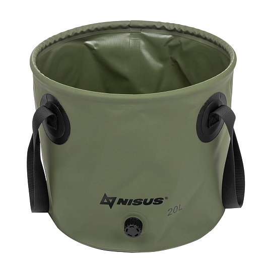 2 Ведро складное NISUS ПВХ 20л