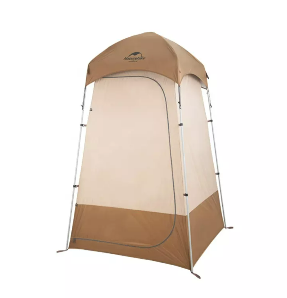 Палатка Naturehike душ-туалет, алюминиевый каркас,  коричневый