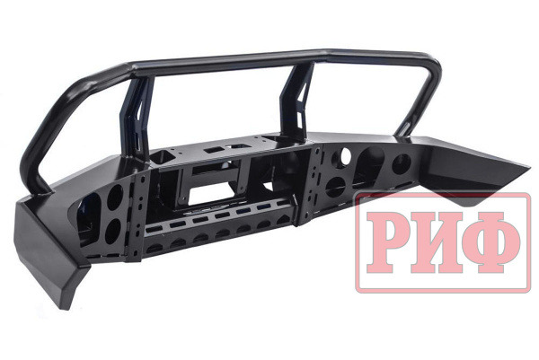Бампер РИФ передний УАЗ Патриот с доп. фарами