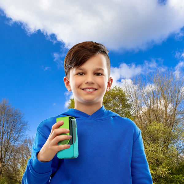 Бутылка JUICY DRINK, 290 мл, бирюза/зеленый