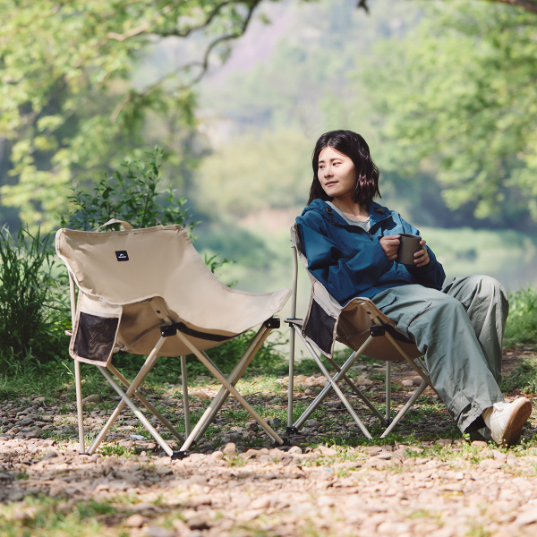 Кресло туристическое Naturehike Stellaluna T01 складное, 48х48х74 см, до 110 кг, зеленое