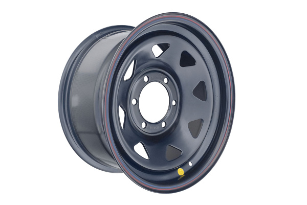 Диск усиленный Toyota Hilux 2.5D, 3.0D стальной черный 6x139,7 8xR16 d110 ET+10 (треуг. мелк.)