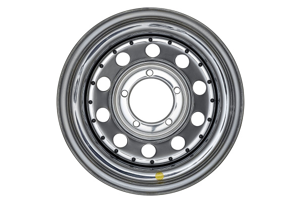 Диск усиленный УАЗ стальной хромированный 5x139,7 8xR15 d110 ET-19