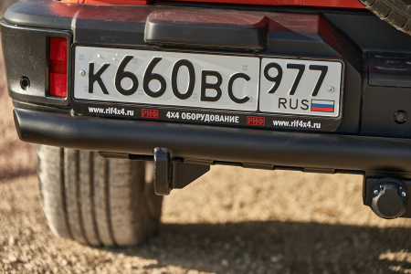 Бампер РИФ задний силовой/защита штатного бампера TANK 300 с возможностью установки фаркопа