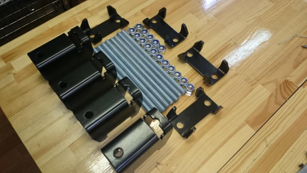 Пороги РИФ силовые УАЗ Хантер стандарт