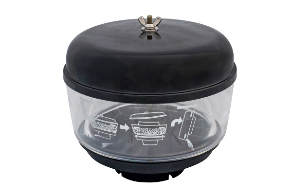 Насадка на шноркель с предочистителем воздуха прозрачная (диаметр 3