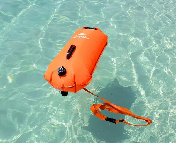 4 Гермомешок Naturehike туристический 28 л. Оранжевый