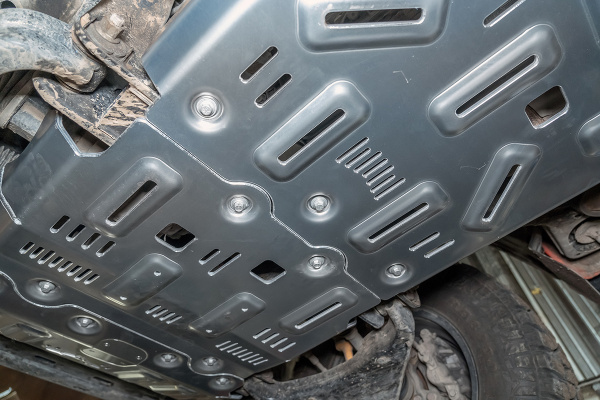 Защита Falcon радиатора, картера, РК, КПП для GWM Poer, бензин, алюминий. 8 мм