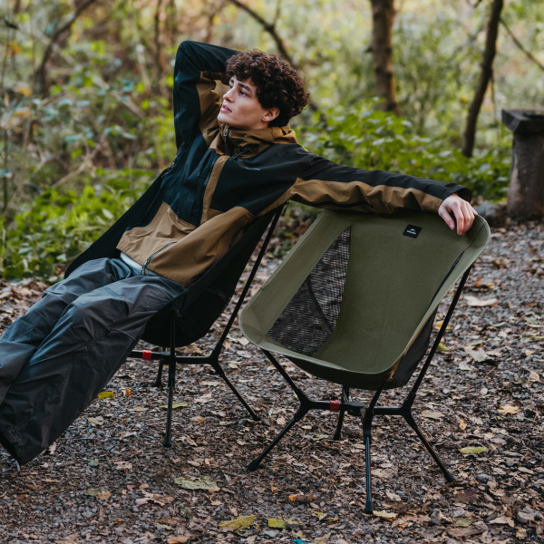 Кресло туристическое Naturehike Yamami YL01 складное, 55х54х73,5 см, до 180 кг, серое