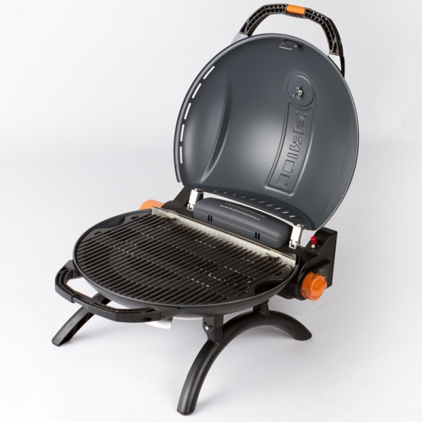 Гриль газовый O-GRILL 900МT bicolor черный-золотистый (в комплекте адаптер тип А)
