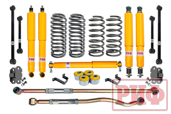 Лифт-комплект РИФ Toyota Land Cruiser 80/105 100 мм жесткий