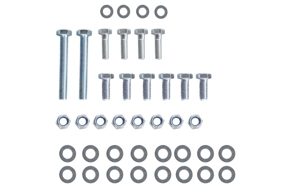 Переходник РИФ для съёмной лебёдки в перед. штатный бампер Mitsubishi Pajero Sport 2015+/L200 2015+