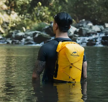 Рюкзак туристический Naturehike 20 л, ПВХ, желтый