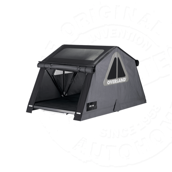 Палатка на крышу автомобиля AUTOHOME OVERLAND LARGE, тент карбон, лестница 220 мм