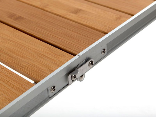 Стол кемпинговый Bamboo с бамбуковой столешницей 120,0 Х 90,0 Х 68,0 см.