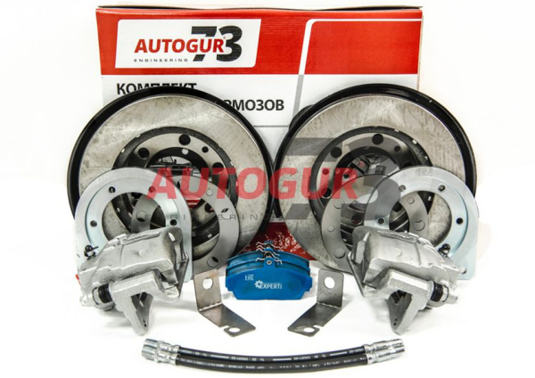 Тормоза дисковые задние УАЗ-2360 "Профи" мост Спайсер (суп.ГАЗ)