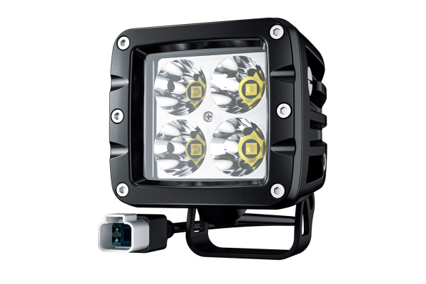 Светодиодные фары дальнего света AURORA 76x76 мм 40W (комплект 2 шт)