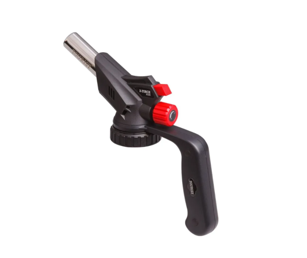 Резак газовый TOURIST X-TORCH PLUS с пьезоподжигом и системой подогрева газа, и ручкой