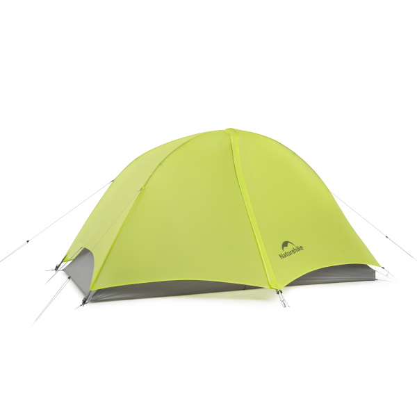 Палатка Naturehike Star Trails EXT Si 1-местная, алюминиевый каркас, сверхлегкая, желтая