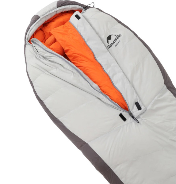 Мешок спальный Naturehike Arctic-17, 200х75 см, (ТК: -17C), серебристый