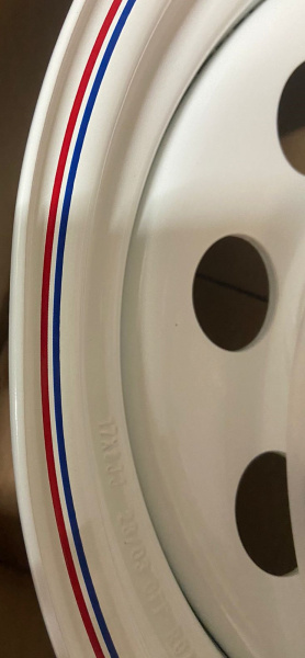 2 Диск усиленный Тойота Ниссан стальной белый 6x139,7 8xR17 d110 ET-10 (уценка)