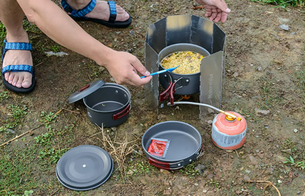 Экран ветрозащитный Naturehike, 10 секций, 84х24 см