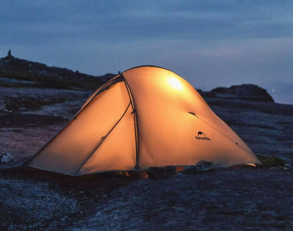 3 Палатка Naturehike Cloud Up Pro Si 2-местная, алюминиевый каркас, зеленая