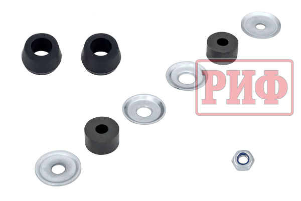 Амортизатор усиленный РИФ "Арктика" задний Toyota Land Cruiser 80/105 лифт 50 мм