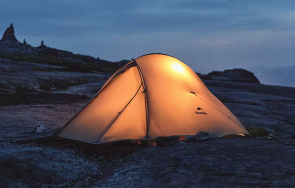 Палатка Naturehike Cloud Up Pro Si 1-местная, алюминиевый каркас, сверхлегкая, хаки