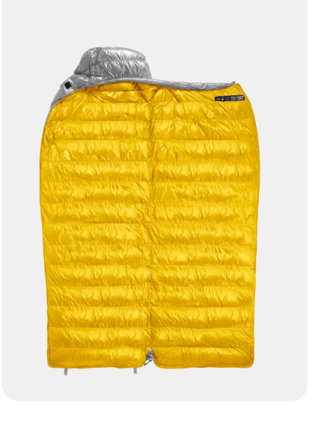 Мешок спальный Naturehike Ultralight CW400 M, 210х75 см, (правый) (ТК: +5C), серый