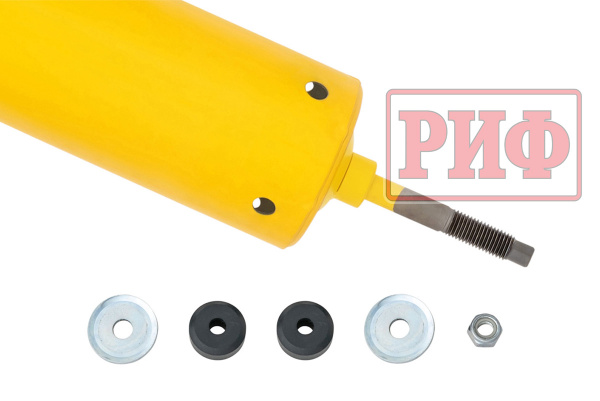 Демпфер РИФ рулевой для ГАЗ Соболь 4x4 до 2020 года, Nissan Patrol Y60/Y61 до 02/2000 (шток-шток)