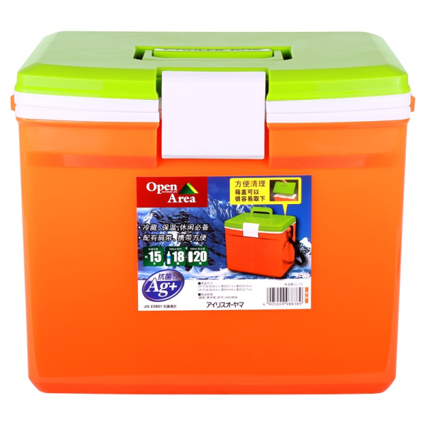 Термобокс IRIS Cooler Box CL-15, 15 литров, оранжевый