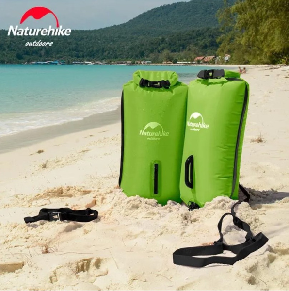 Гермомешок туристический 28 л. Зеленый Гермомешок туристический 28 л. Зеленый