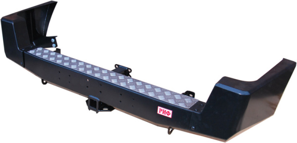 Бампер РИФ задний УАЗ Патриот с фаркопом лифт