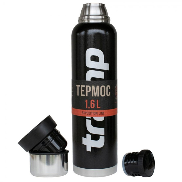 Термос TRAMP Expedition line 1,6 л., Черный
