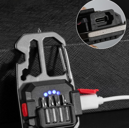 Фонарь W5138 светодиодный, многофункциональный