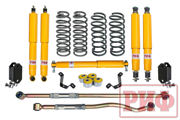 Лифт-комплект РИФ Toyota Land Cruiser 80/105 лифт 50 мм жесткий (постоянная нагрузка)