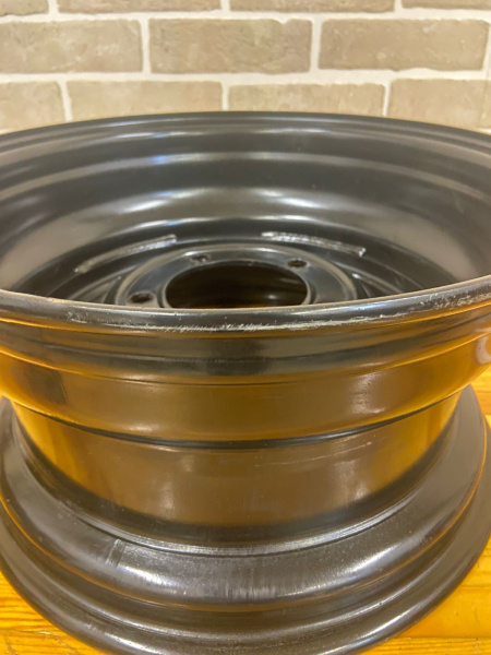 4 Диск усиленный Toyota Land Cruiser 100/105 стальной черный 5x150 8xR16 d113 ET-14 (уценка)