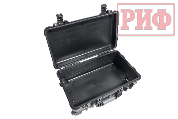Кейс защитный ударопрочный РИФ 559х351х229 мм на колесах с телескопической ручкой IP55
