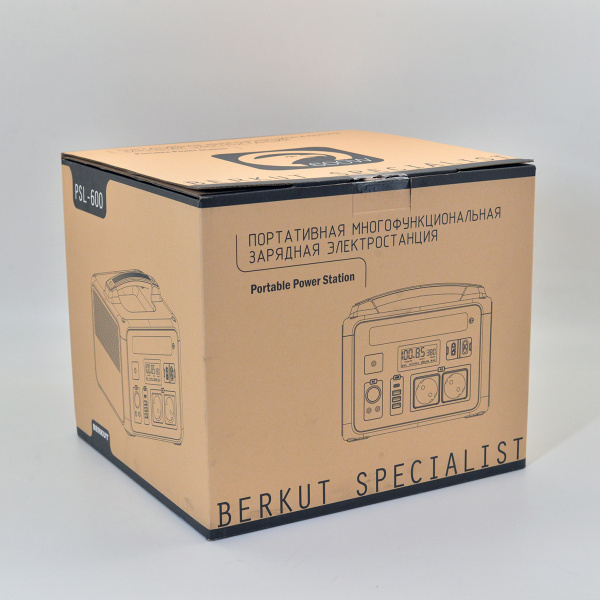 Портативная многофункциональная зарядная электростанция BERKUT SPECIALIST PSL-600