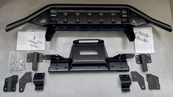 Бампер РИФ силовой передний Toyota Hilux 2020+