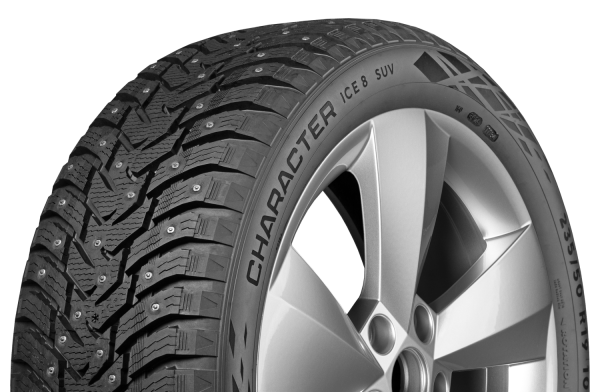 Шина IKON Tyres 235/65 R18 110T XL Character Ice 8 SUV Studded (Nordman 8 SUV) шипованные